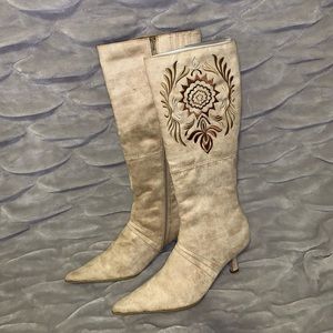 Presaro tall boots with heel